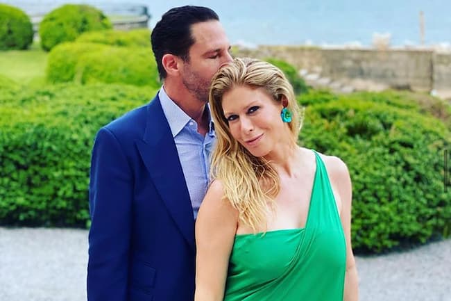 Jill Martin and her husband Erik Brooks in a beautiful photo