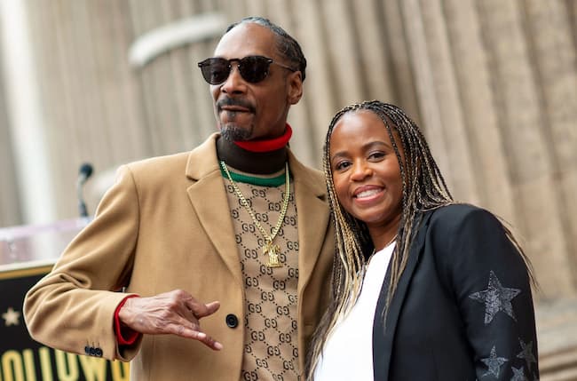 Shante Broadus and Snoop Dogg, her husband