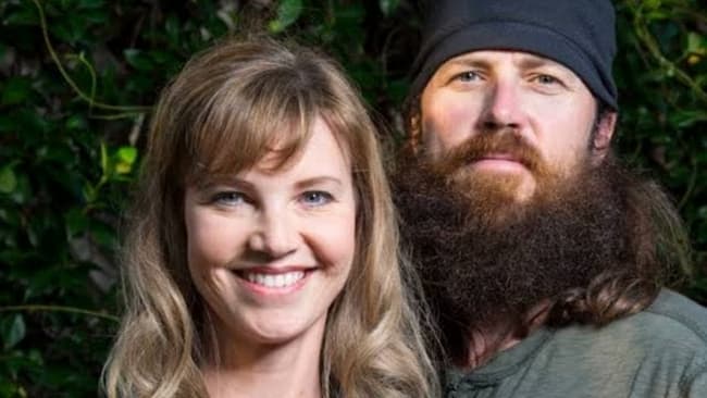 Jase Robertson with his wife Melissa Robertson