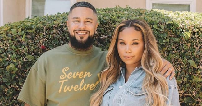 Cheyenne Floyd with her husband Photo