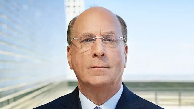 Larry Fink, the CEO of BlackRock